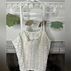 Wilfred Aritzia Gemma Sweater tank women’s size medium bohemian coverup